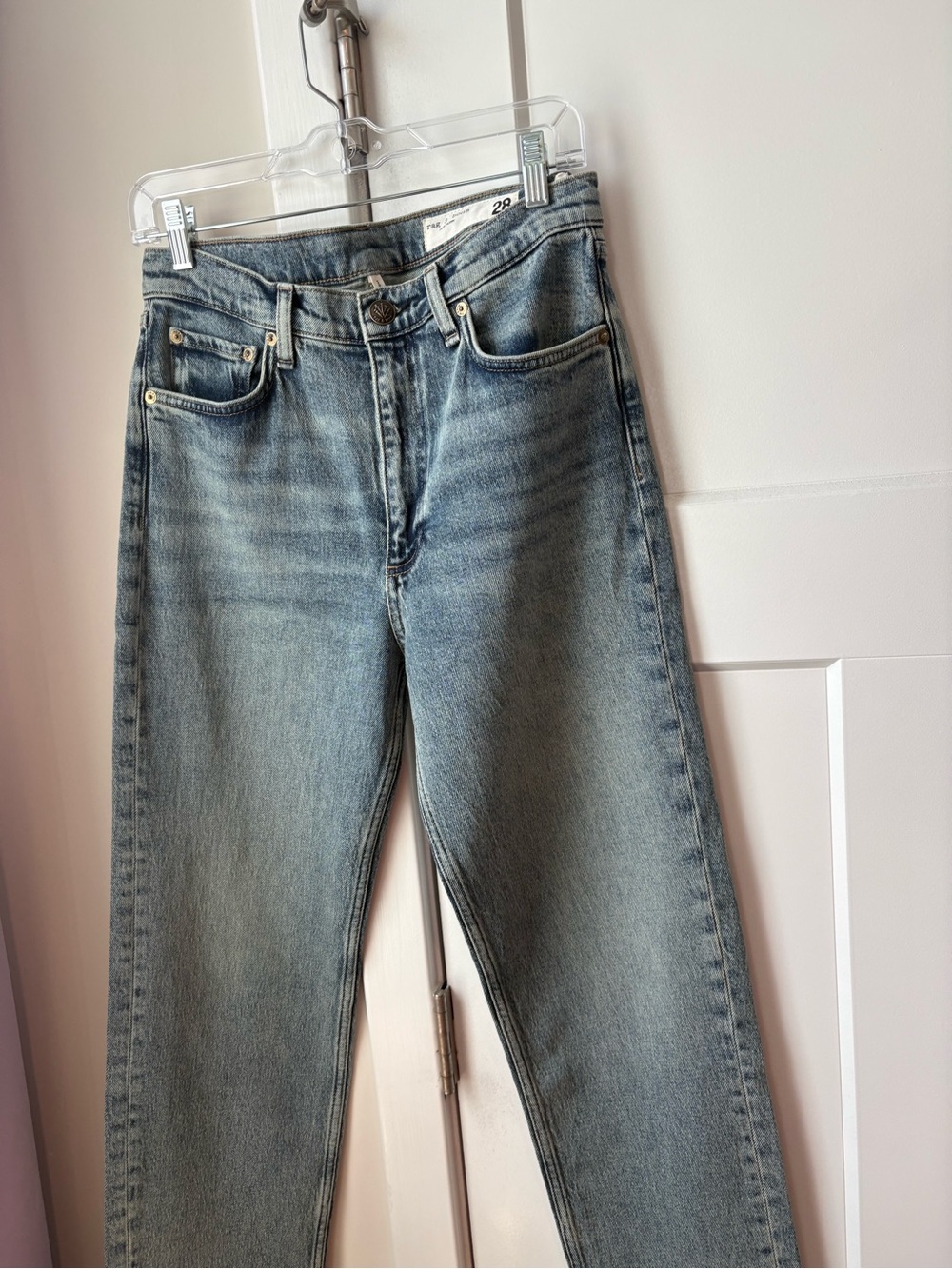 Rag & Bone Harlow Mid Rise Ankle Straight Size 28 New - Picture 3 of 11
